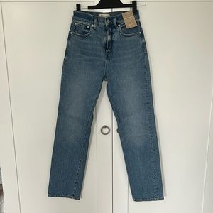 Madewell Women’s Jeans 90’s Straight Size 25W NWT